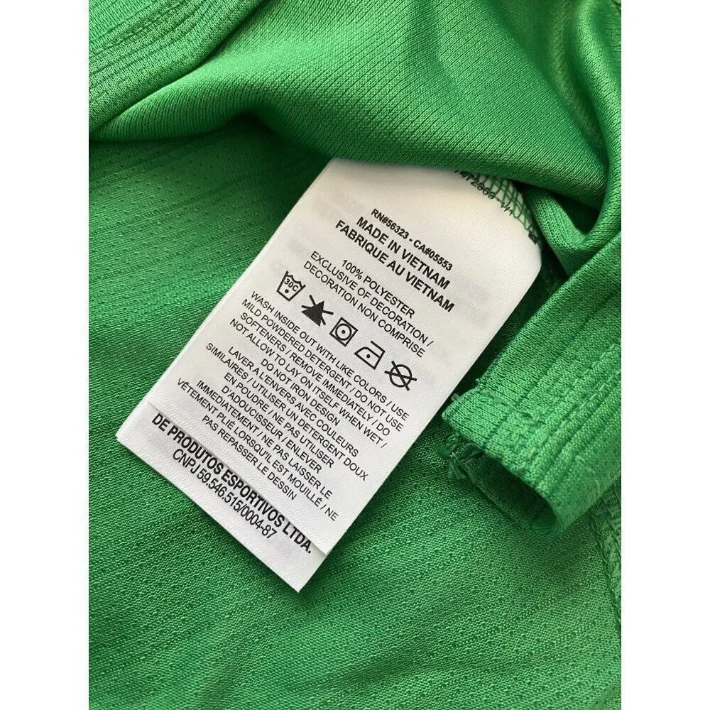 Nike Dri Fit KENYA TEAM ISSUED RUNNING SHIRT GREEN CT0105- 320 Men's Sz L NO TAG